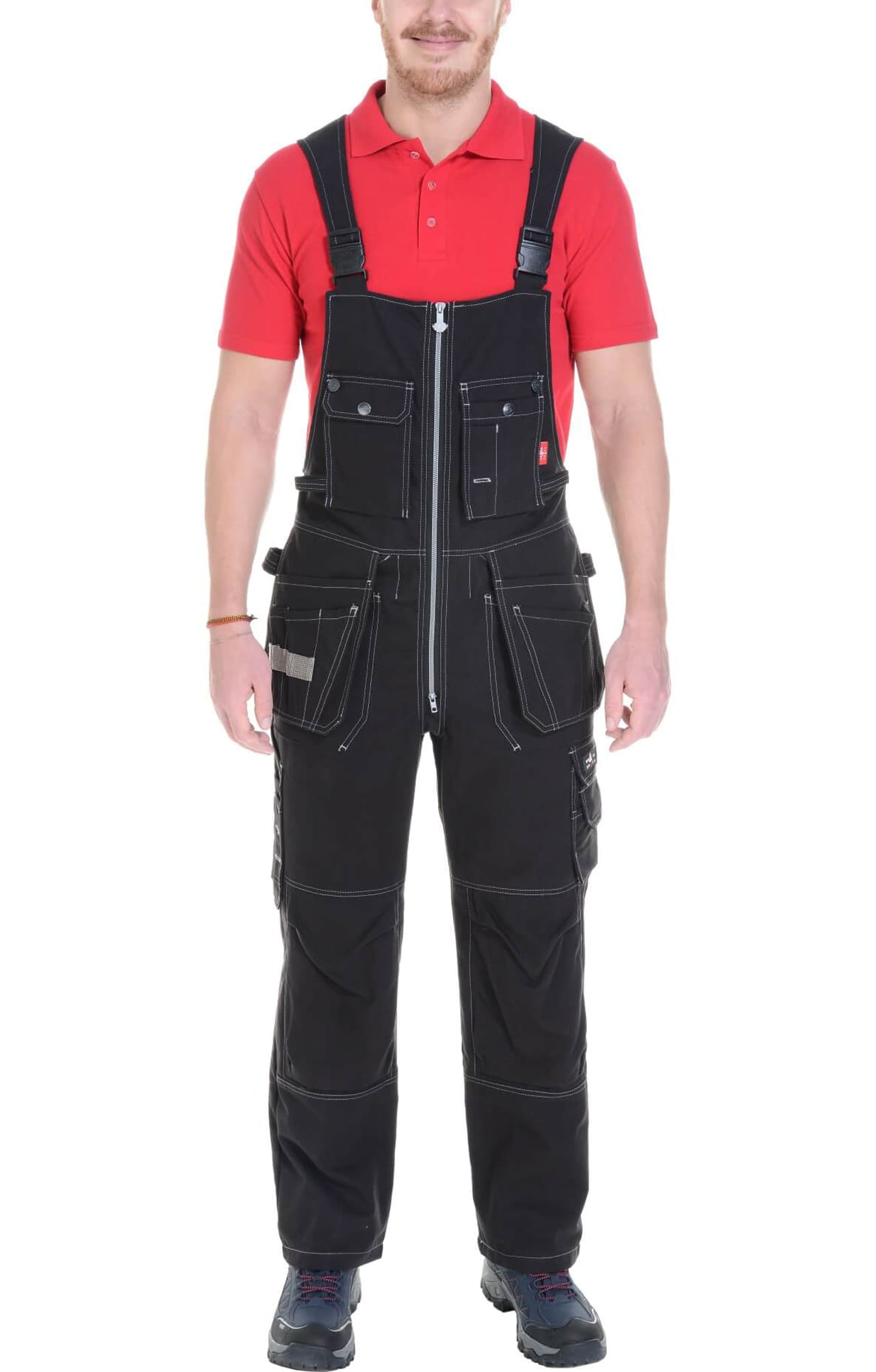 62307 Полукомбинезон  черный Union Space  Летняя спецодежда  размер 48-50/170-176  - Вид №4