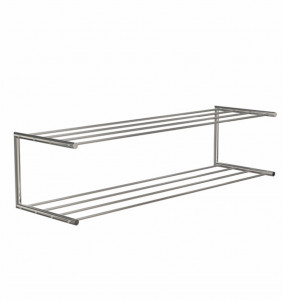 FROST Обувная полка 2, 100см » полированная. Нержавеющая сталь Полированный O1929-1