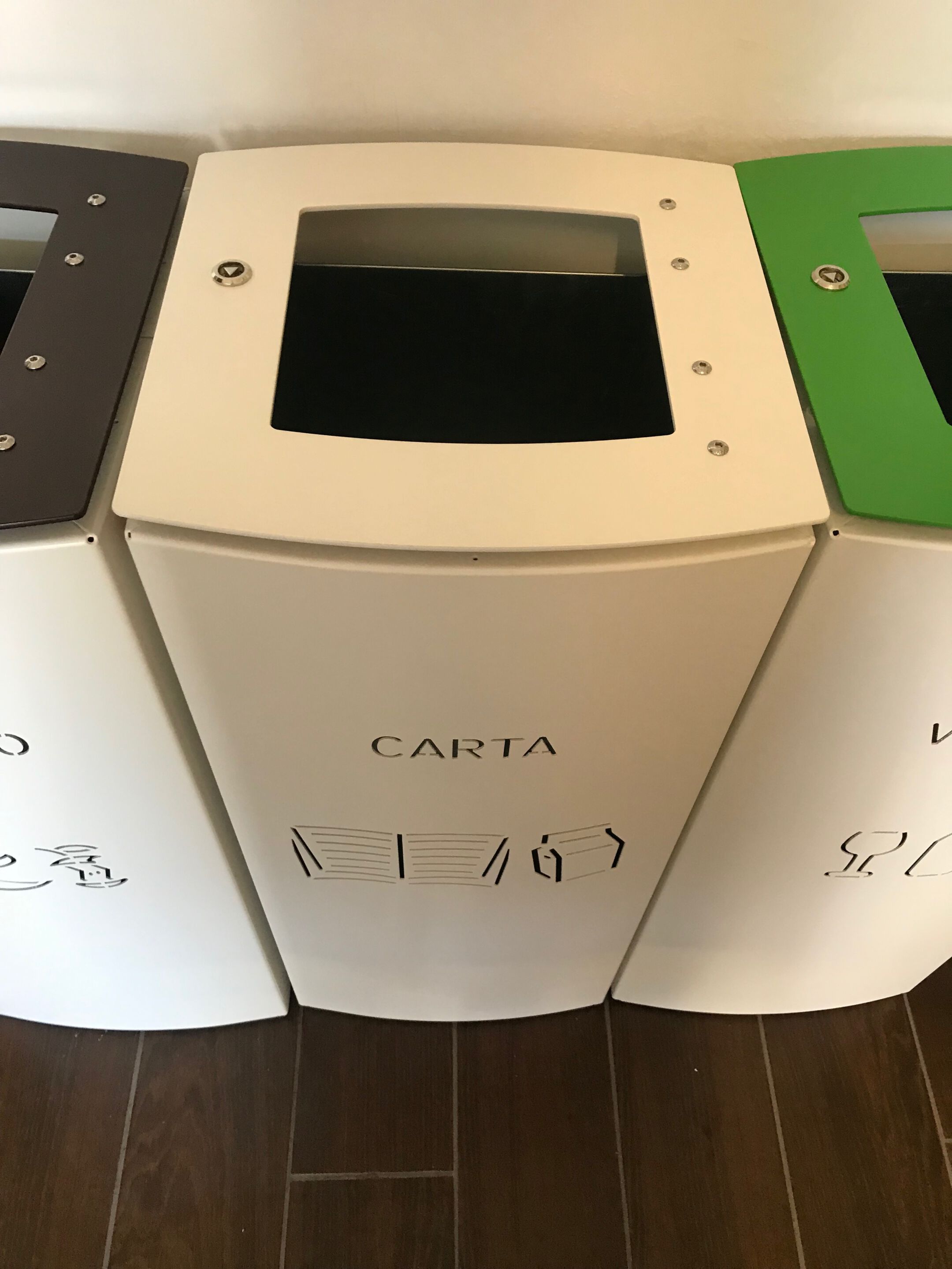 Стальные стойки для мусора на открытом воздухе CITYSì WINDOWS ONE ARCH-00088659 - Вид №8