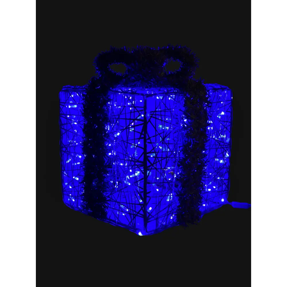 Электрическая светящиеся фигура Подарок 400 LED 180x180x180 см теплый белый свет 86164003 STLM-2202754 AJURIO  - Вид №5