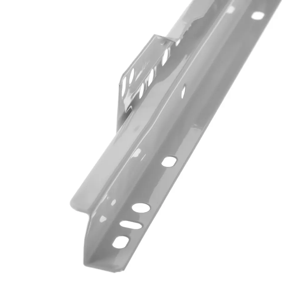 Направляющие роликовые DS 03W.1 300 мм, металл/пластик, цвет белый BOYARD STLM-2178853