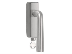 Нержавеющая сталь DK оконная ручка с замком