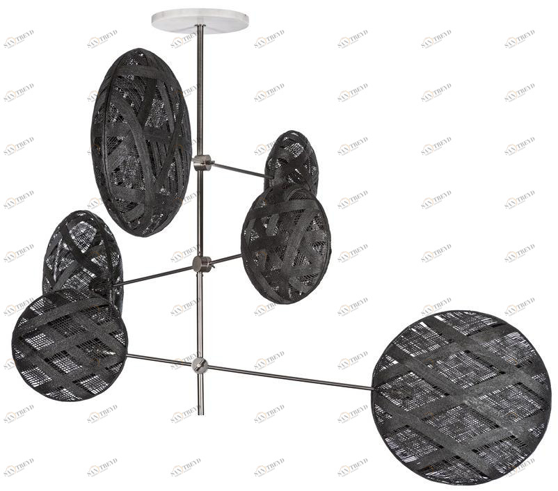 Forestier Потолочный светильник из металла с отраженным светом в современном стиле Chanpen sun-id-1419553