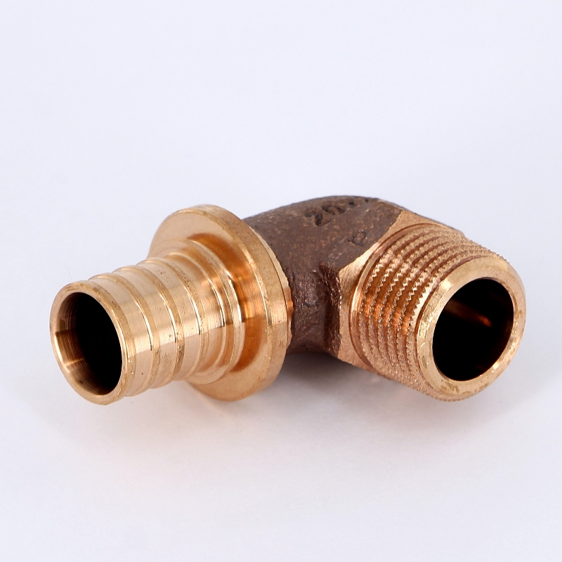 Угол надвижной Н бронза REHAU 20х1/2" RX+ 456348