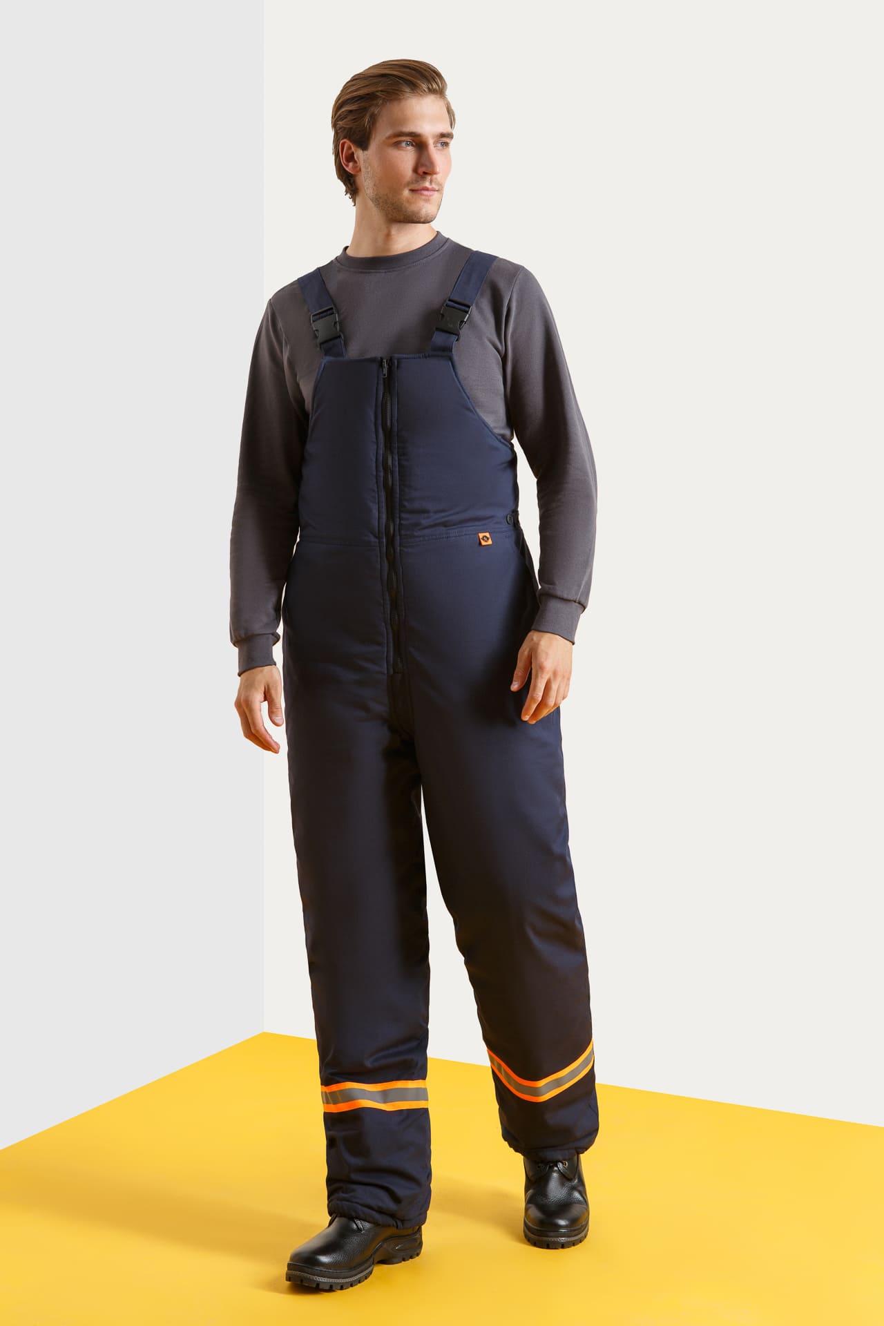 67977 Костюм "Энерджи" утепленный темно-синий василек  Зимняя спецодежда  размер 64-66/182-188  - Вид №10