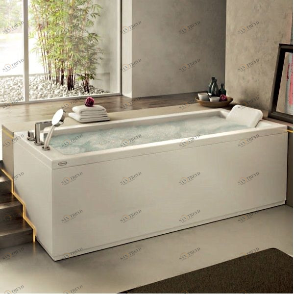 Ванна с гидромассажем Energy 180 угловая ENE-3001-2715 Dx Jacuzzi ENE30012715DX