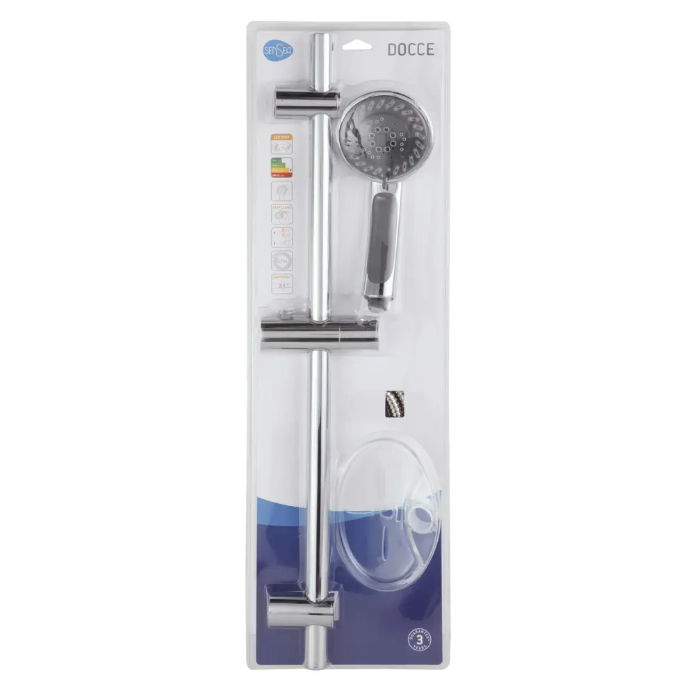 Душевой комплект SENSEA Docce с 4 режимами и хромированным покрытием 15613766 STLM-0006129 - Вид №4