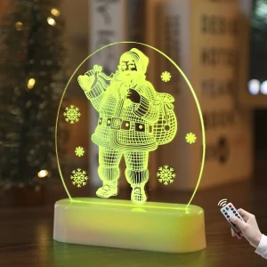91592612 Светящаяся электрическая фигура Glow art для дома Homium NY-LAMP10 1 ламп 17 см цвет разноцветный товар без лампы свет STLM-0960002
