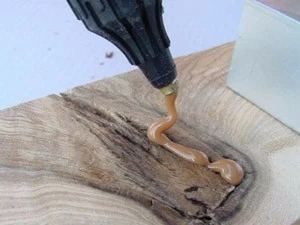 HECO ITALIA EFG Клейкая смола для ремонта дерева