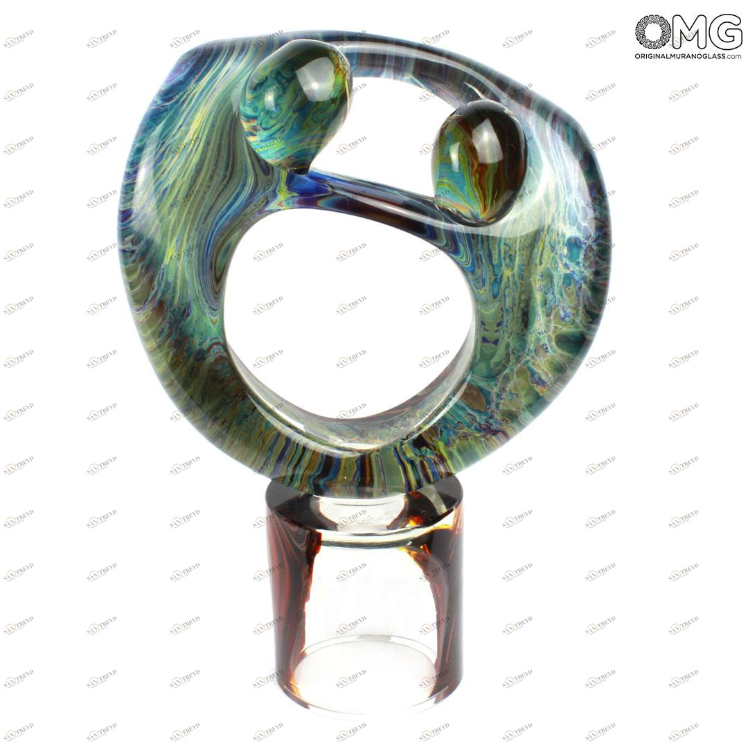 541 ORIGINALMURANOGLASS Скульптура Танго-танец любви -автор Andrea Tagliapietra - муранское стекло OMG 20 см 