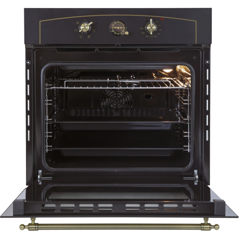 9185550 Электрический духовой шкаф LAUF DE-605BL черный STDN-0110295 - Вид №1