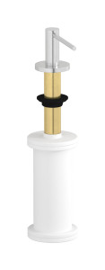 Держатель дозатора мыла WE ARE IB pu102ss Brushed Nickel Puro