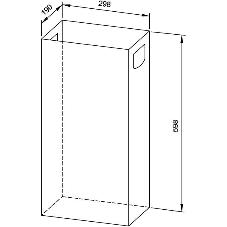 728195 Контейнер для мусора WP152 WAGNER_EWAR A-LINE Wagner Ewar  - Вид №1