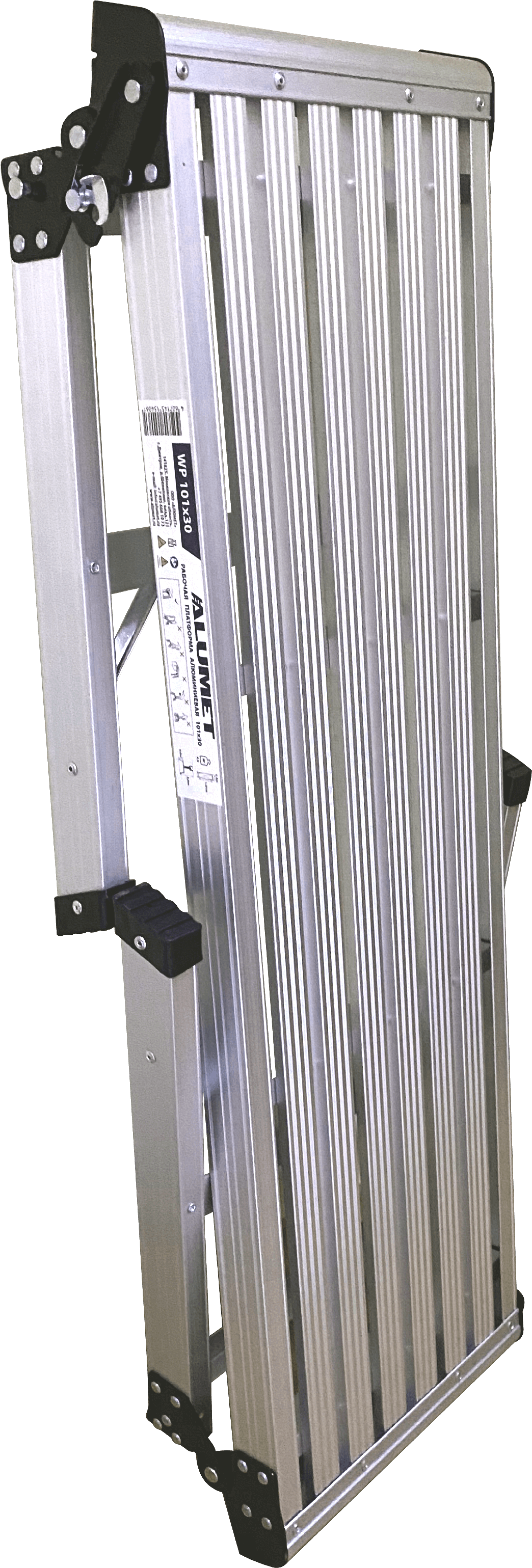 Алюминиевая шарнирная рабочая платформа WP 101x30 ALUMET  - Вид №2