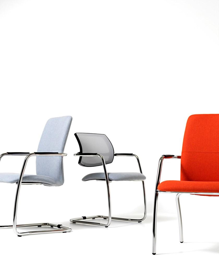 Diemme Кресло тканевое с подлокотниками для залов ожидания Social sun-id-1449484 - Вид №3