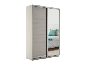 90325645 Шкаф-купе Экспресс 220x140x45 см ЛДСП цвет ясень шимо светлый STLM-0185346 МЕБЕЛЬНАЯ КОМПАНИЯ Е1