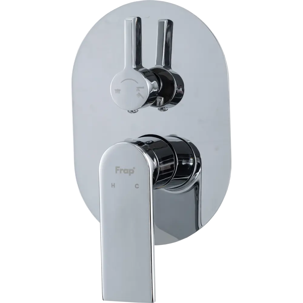 Душевая система Frap Arne F71204 скрытого монтажа цвет хром 89359065 STLM-2203533  - Вид №4