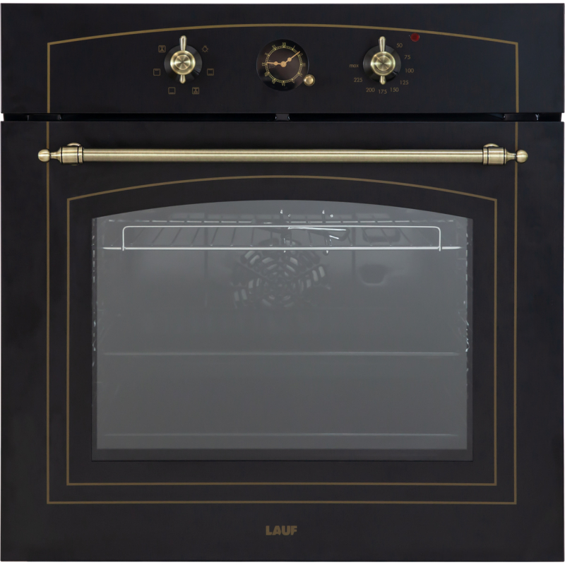 9185550 Электрический духовой шкаф LAUF DE-605BL черный STDN-0110295
