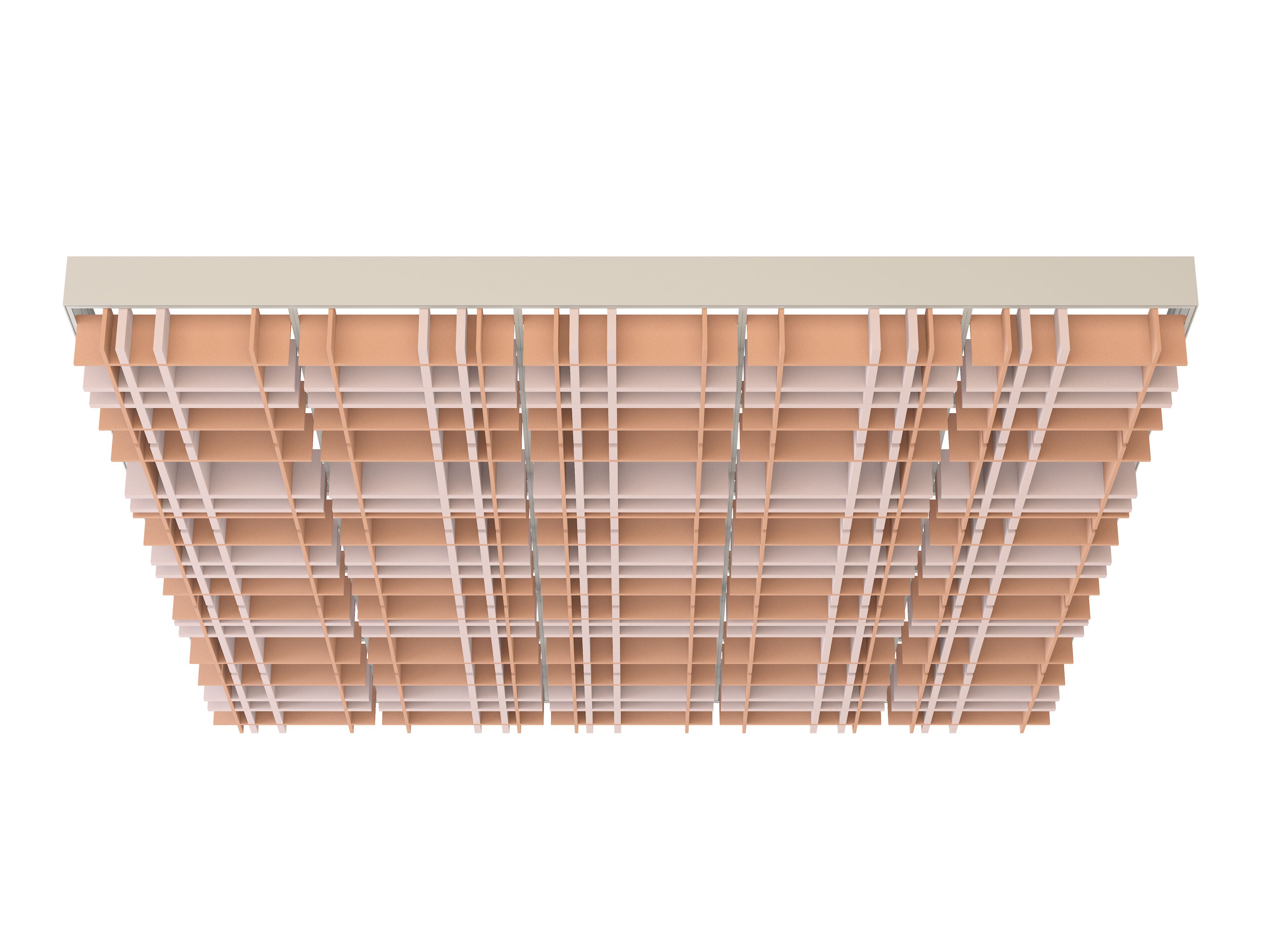 Потолочная акустическая панель из переработанного ПЭТ IMPACT ACOUSTIC® PLAID ARCH-00104056 - Вид №4
