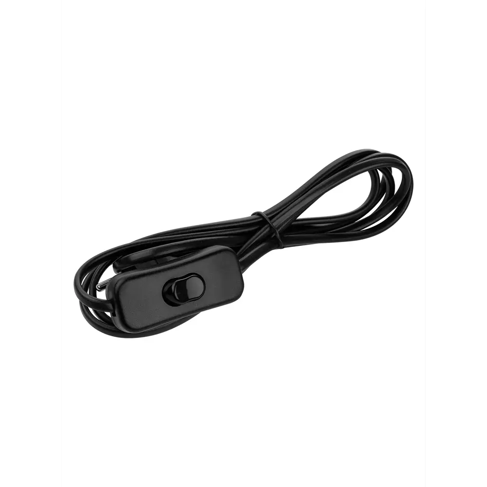 Кабель с переключателем TDM Electric 1.8 м черный Santreyd STLM-2038014