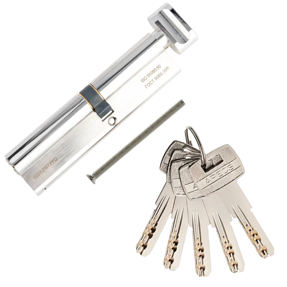 Цилиндр дверной APECS Pro с защитой от выбивания, 65x55 мм 85559801 PRO LM STLM-0063862 - Вид №1