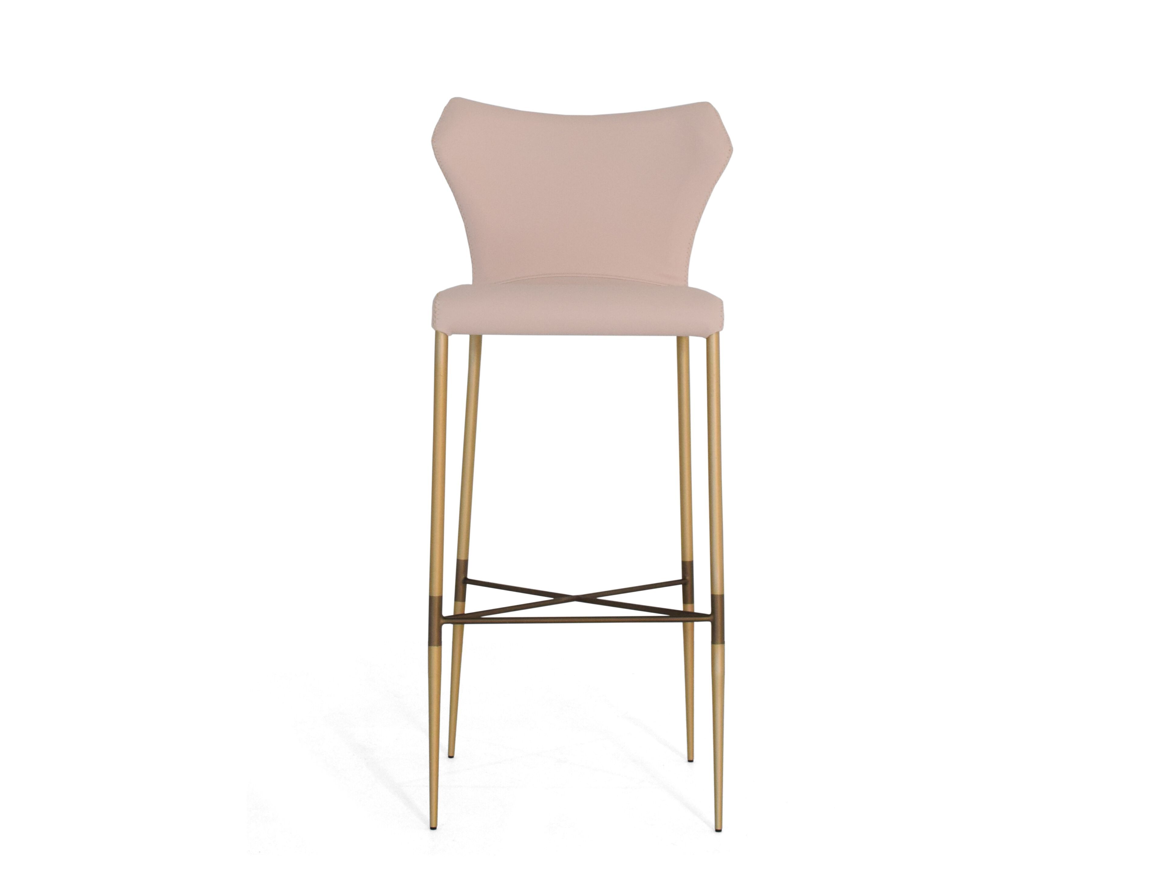 Стальной барный стул со спинкой ABLE Альберт ARCH-00148620 - Вид №3