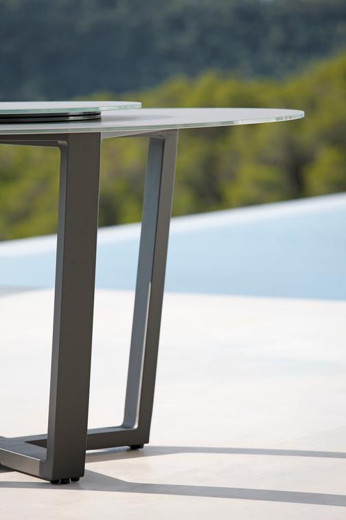 MNST487 Обеденный стол pa lava ⌀148см Manutti Fuse - Вид №6