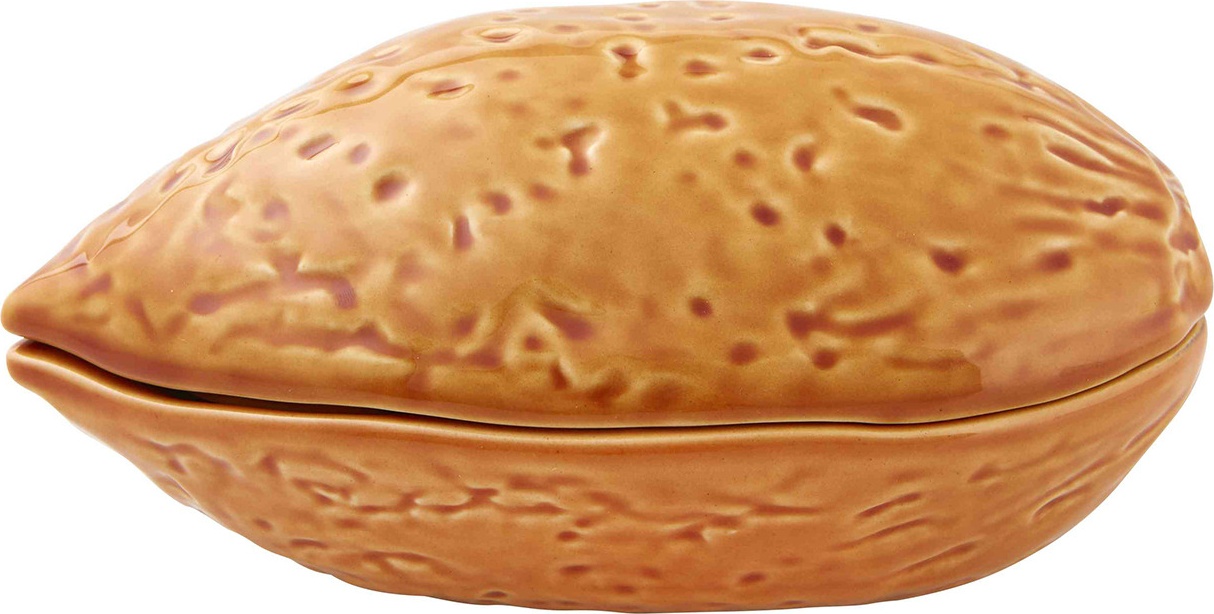 10639226 Bordallo Pinheiro Блюдо для горячего с крышкой Bordallo Pinheiro Орехи. Миндаль 17см, керамика Керамика 