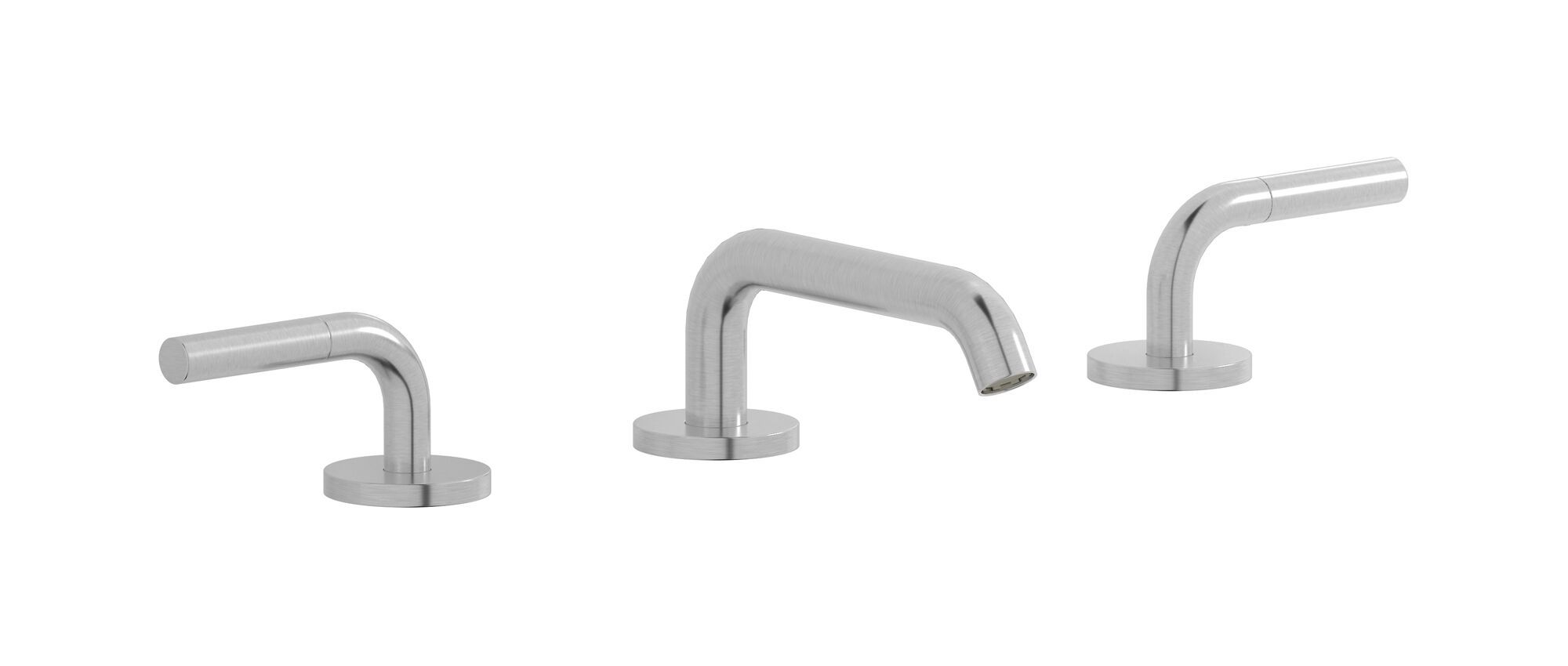 Смеситель для раковины с 3 отверстиями и автоматическим сливом IB Brera ARCH-00099011 - Вид №10