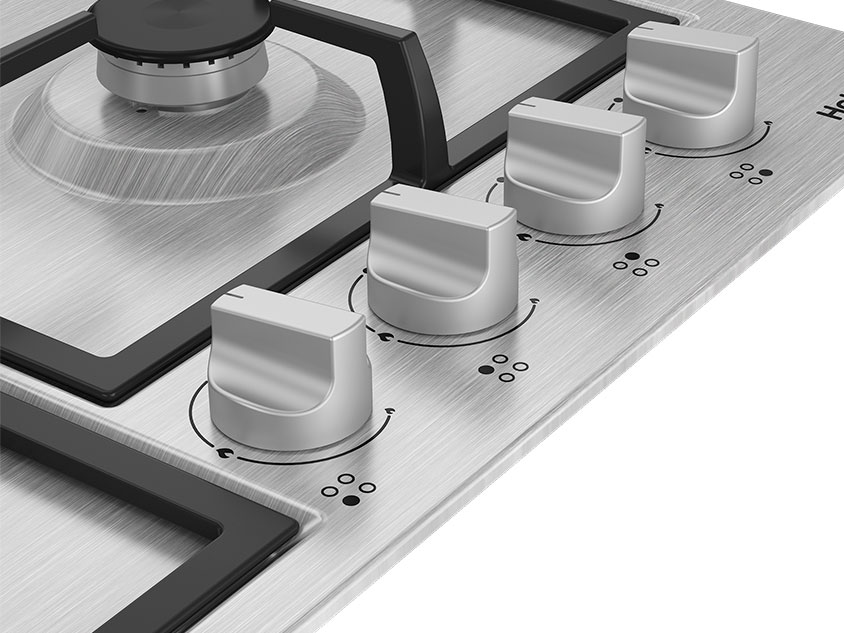 9106610 Газовая варочная поверхность Hotpoint HGMT 642 W IX STDN-0047909 - Вид №4