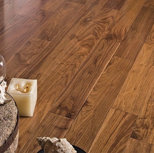 Инженерная доска Coswick Классическая Американский 107мм Лак Орех американский Селект (Гладкая) 300…1845х107,95 мм 13371101 - Вид №1