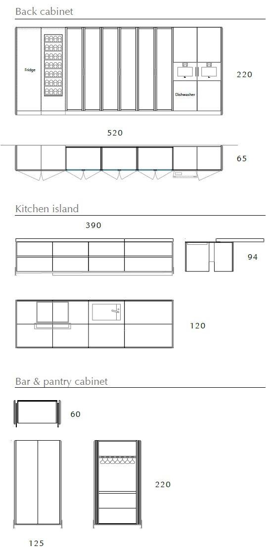 Aston Martin Кухня на заказ с островом sun-id-1364073 - Вид №12