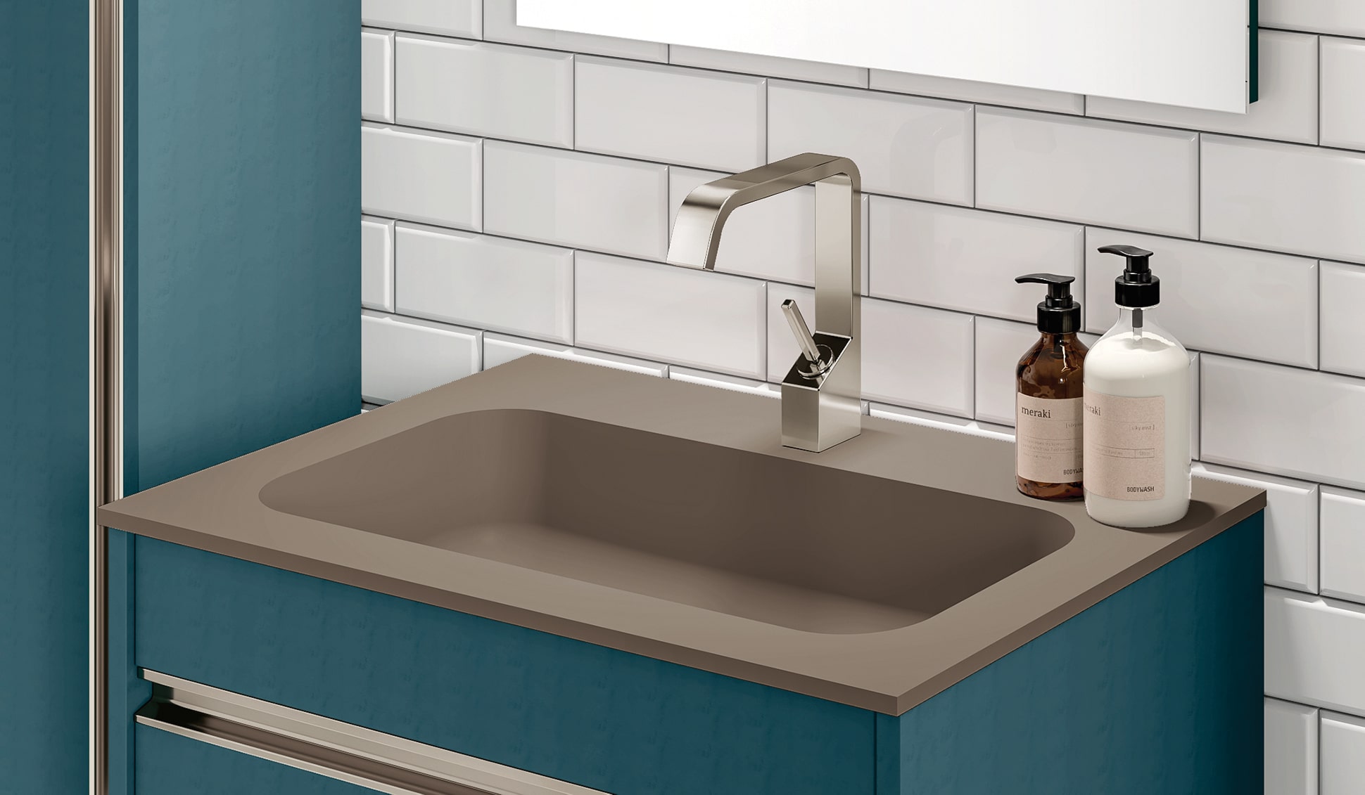 Smart.46 – 07 Mastella  Smart.46  Комплект мебели для ванной  - Вид №2