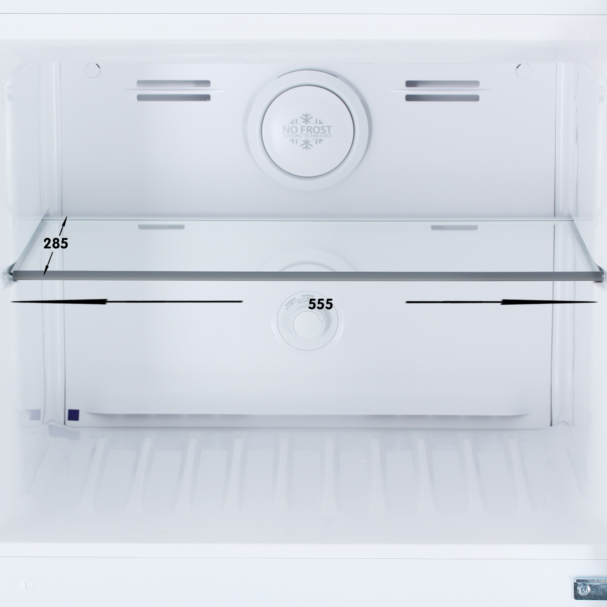 9256860 Холодильник с морозильником   DEXP T4-43AHA белый STDN-0130848 - Вид №9