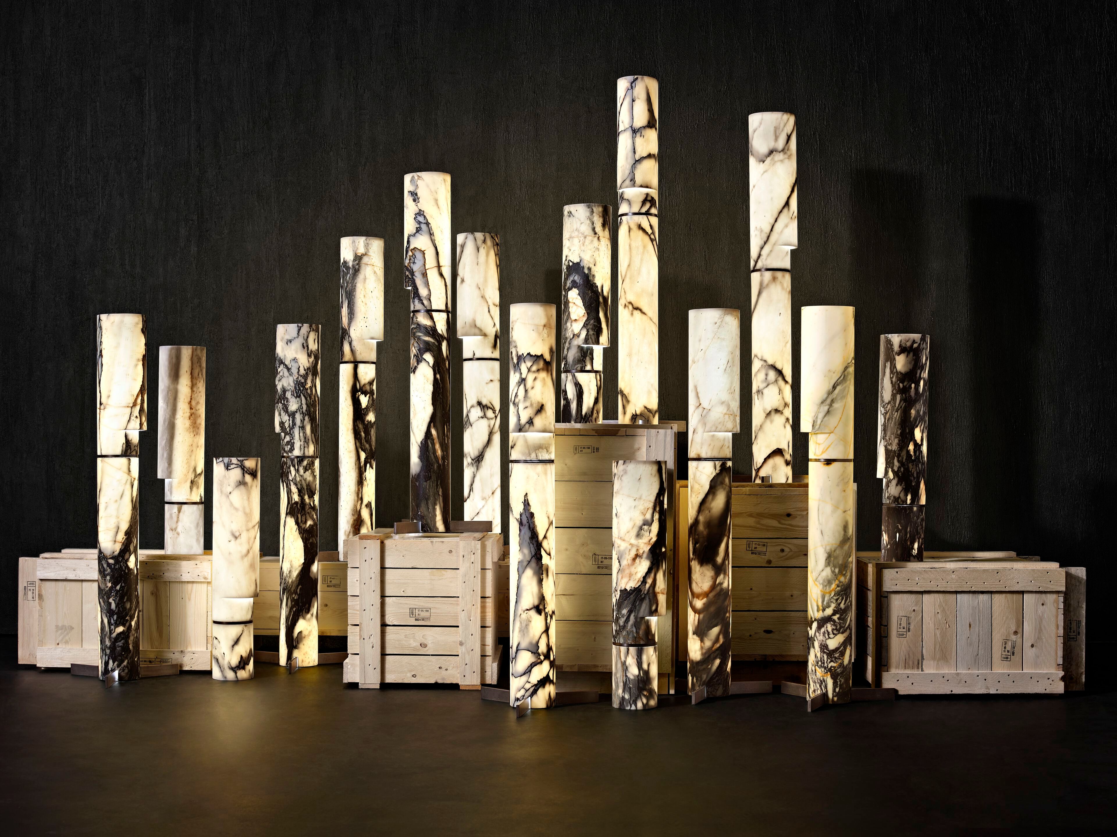 Настольная лампа из травертина от Rapolano Henge тест ARCH-00119327 - Вид №6