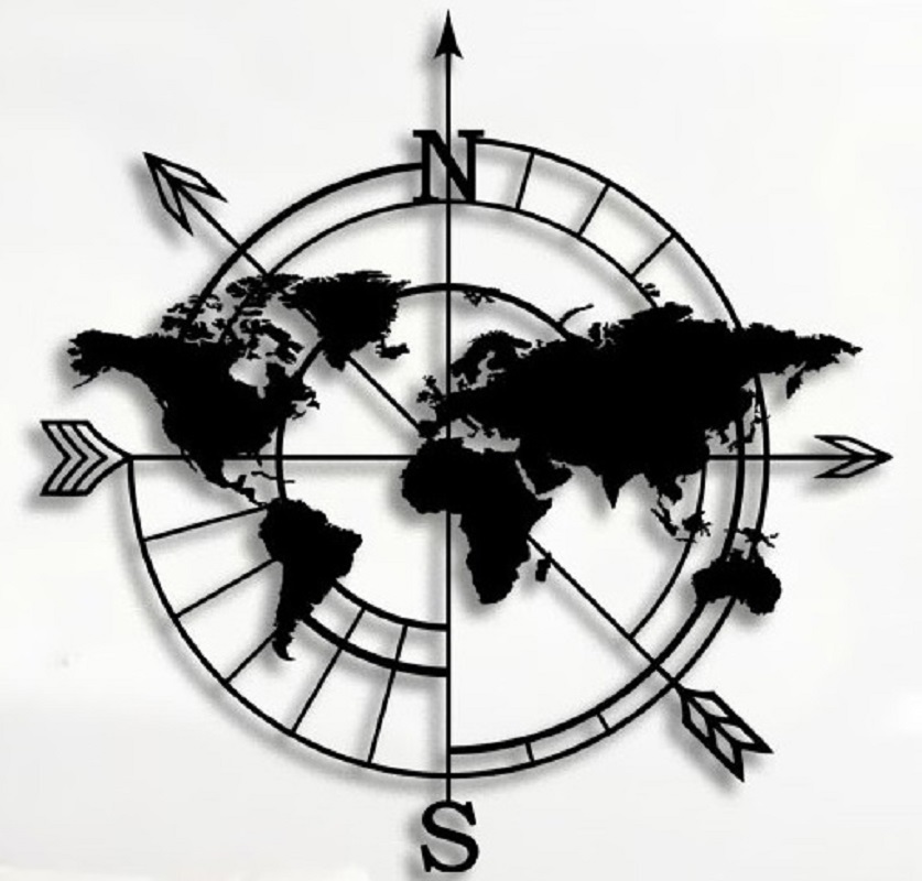 91027696 Картина Карта мира STLM-0447493 СТИМУЛДИЗАЙН