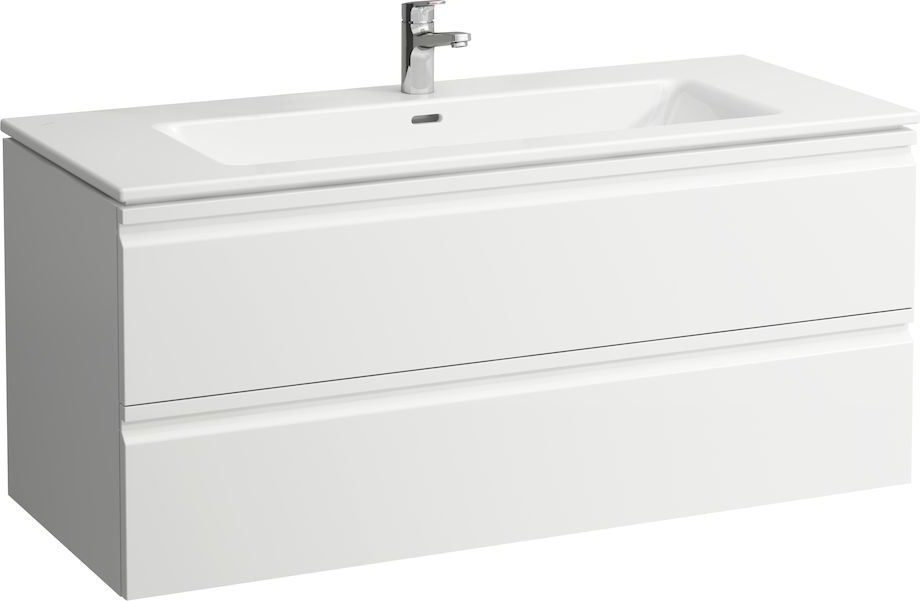H8619674751041 Тумба с раковиной, 2 ящика и компактный сифон 861967 LAUFEN PRO