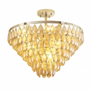 Потолочный светильник Favourite Convention 2098-11P FAVOURITE ДИЗАЙНЕРСКИЕ, КАСКАДНЫЕ 201702 Золото;прозрачный