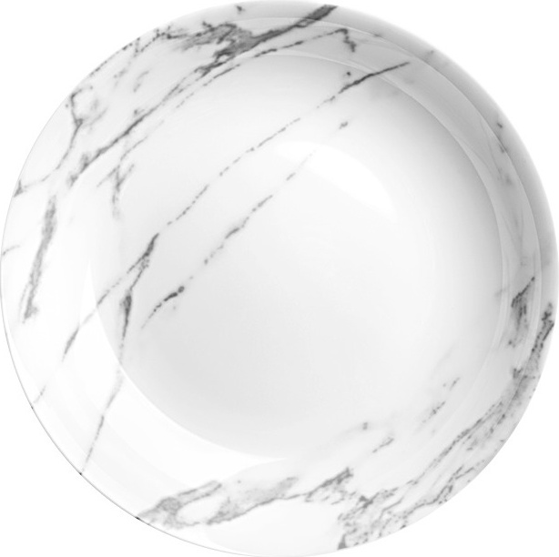 10603391 Dibbern Тарелка суповая Dibbern "Каррара" 22,5см Фарфор костяной 