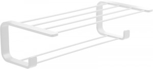 3235(02) Gedy Outline, полка для полотенец, цвет белый матовый