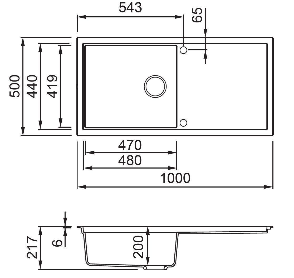 Lavello workstation in Keratek Elleci SINTESI ARCH-00054444 - Вид №6