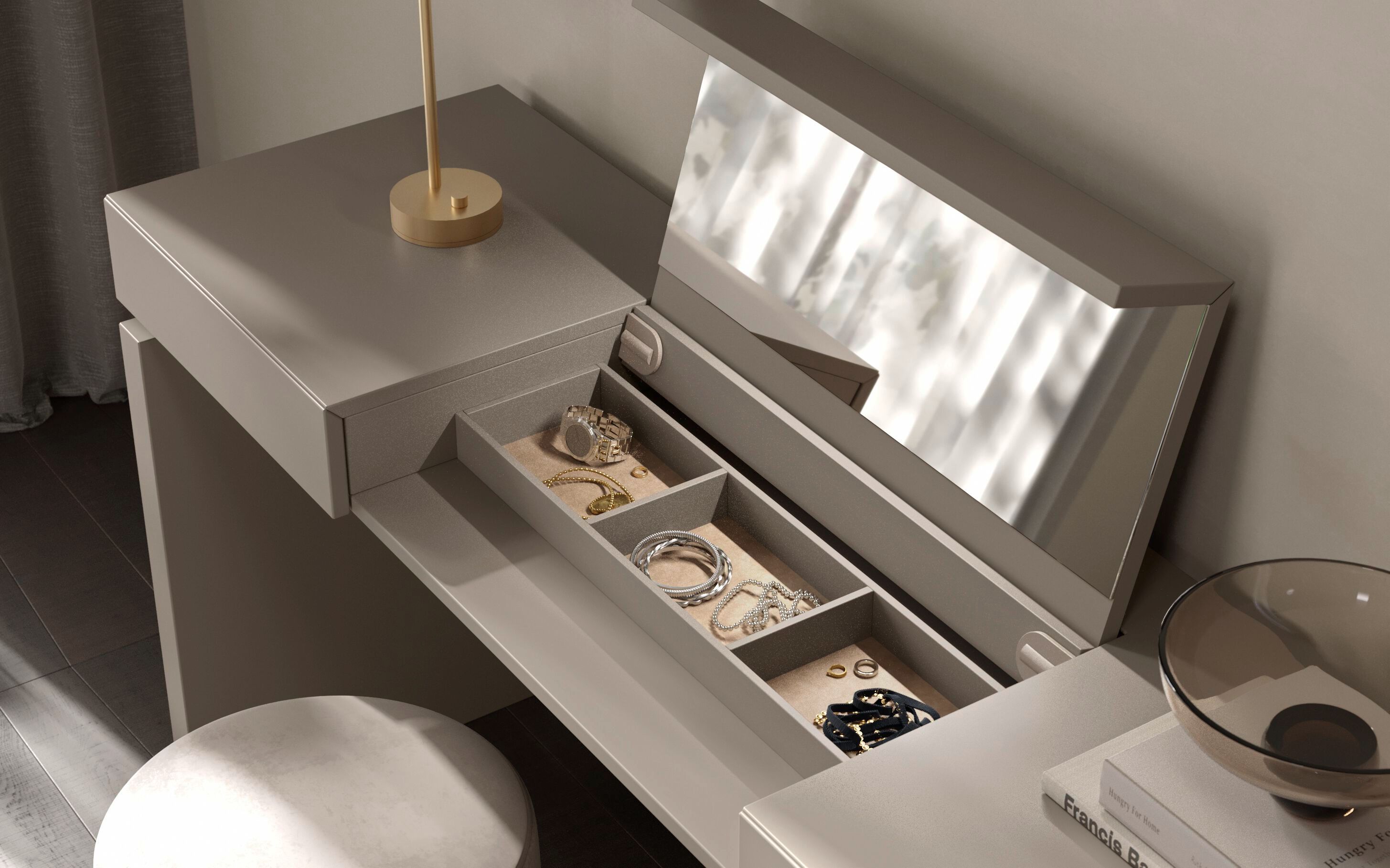 Деревянный туалетный столик Olivieri VANITY ARCH-00106801 - Вид №2