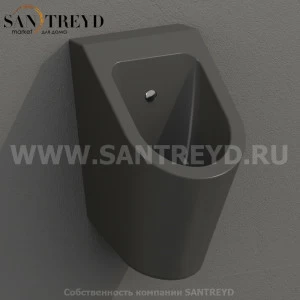 FO029SK Настенный писсуар, уринал с мушкой Ceramica Globo FORTY3