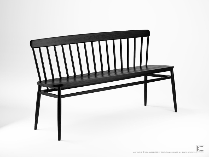 166_406 Скамья Karpenter Twist - Вид №1