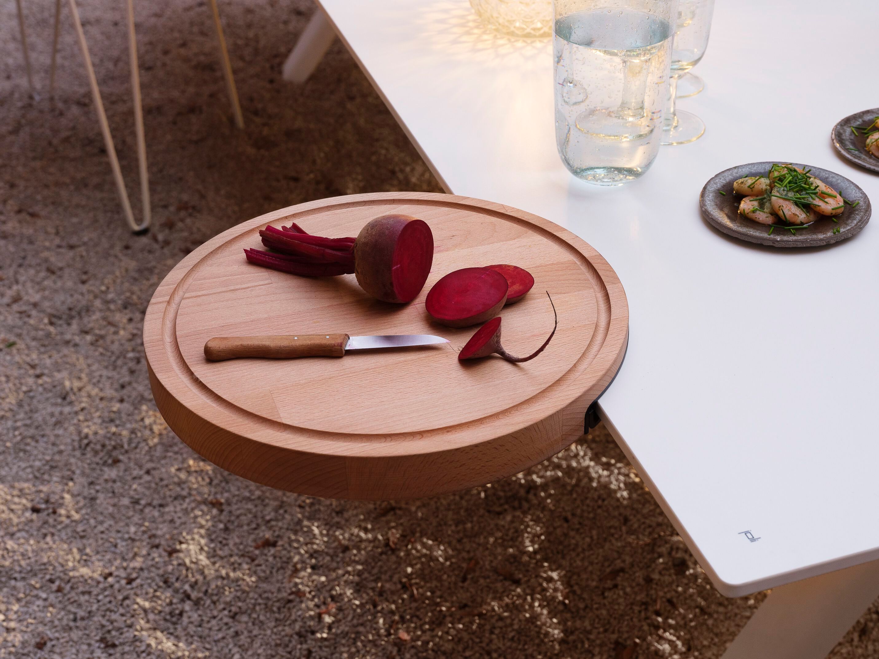 Деревянная круглая разделочная доска Joli BITE ARCH-00140232