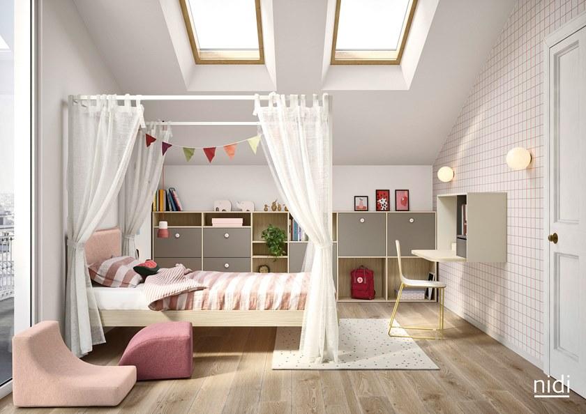 Nidi Полуторная односпальная кровать sun-id-1429231 - Вид №1