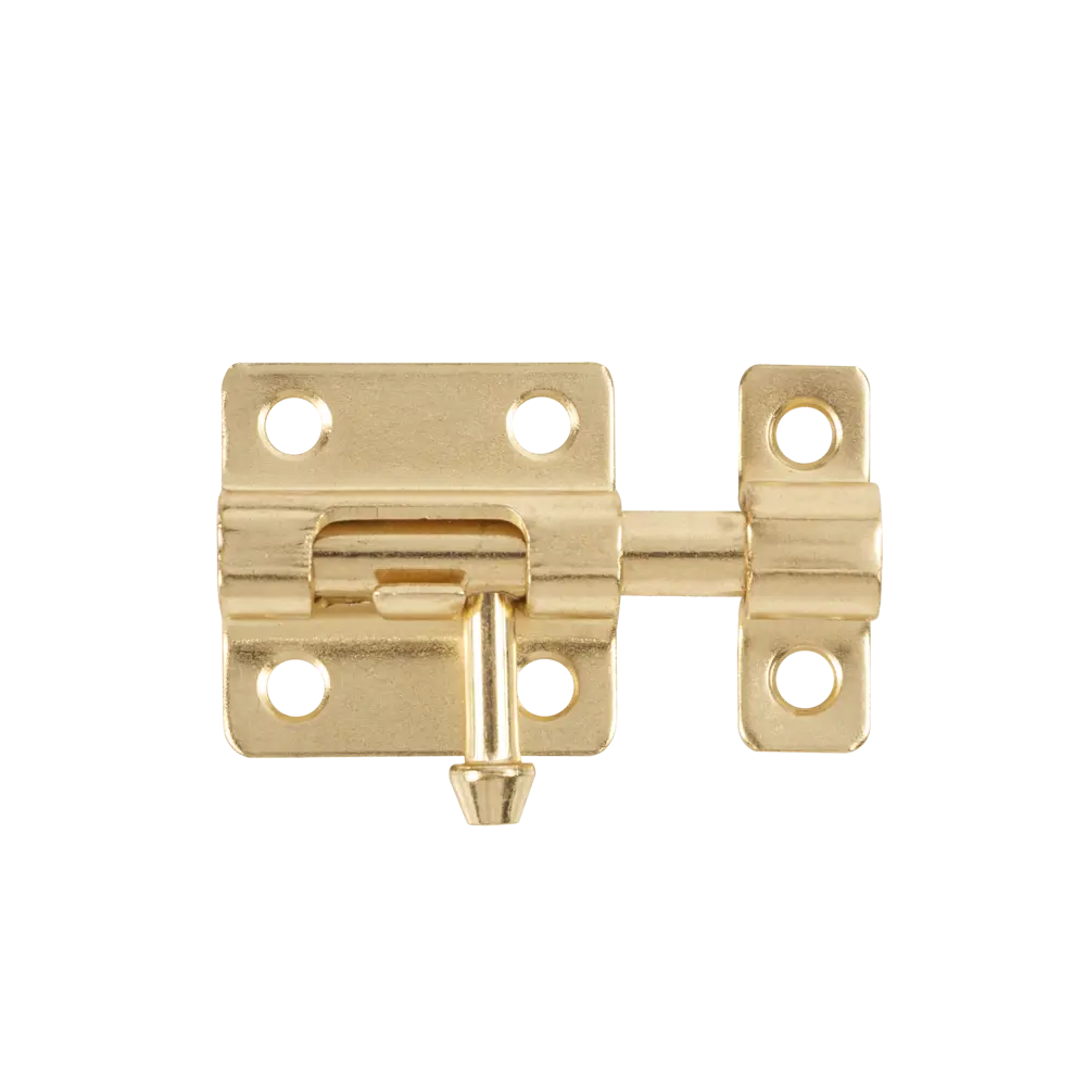 Шпингалет Ajax ЗТ-4 сталь цвет золотистый/цинк STLM-2084760