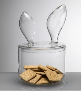 IVV Прозрачный контейнер с крышкой Bunny 8516.1