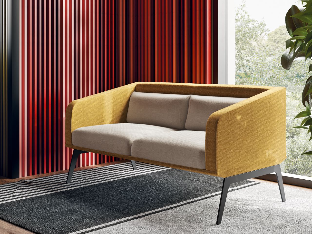 2-местный тканевый диван FREZZA 15 метров ARCH-00024784 - Вид №3