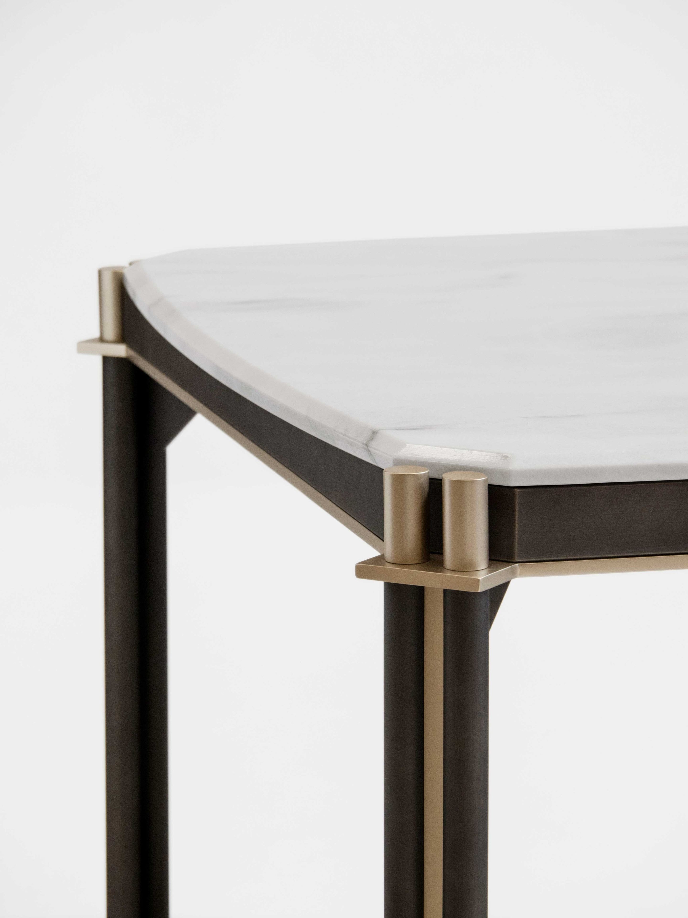 Квадратный стол из мрамора и дерева Capital Collection TUDOR ARCH-00153242 - Вид №3